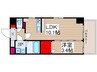 ＢＥＬＬＡＧＩＯ川口本町 1LDKの間取り