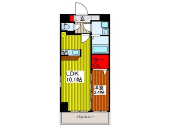 間取図 ＢＥＬＬＡＧＩＯ川口本町