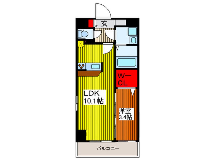 間取図 ＢＥＬＬＡＧＩＯ川口本町