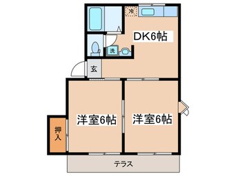 間取図 メゾンウエルストンⅠ