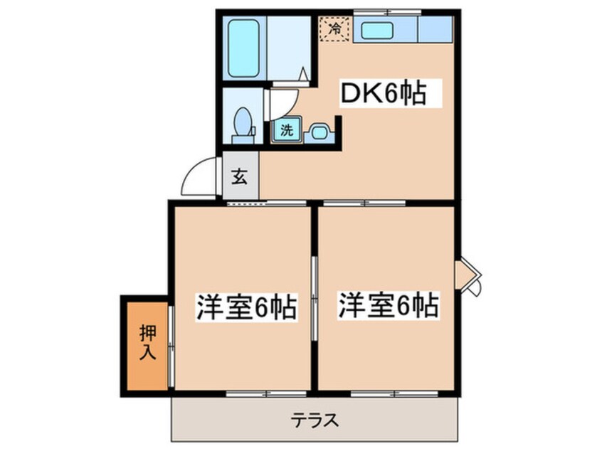 間取図 メゾンウエルストンⅠ