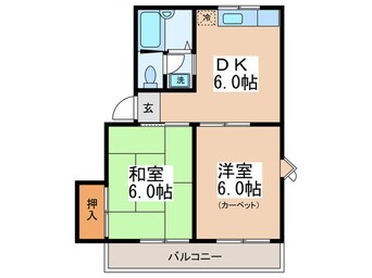 間取図 メゾンウエルストンⅠ