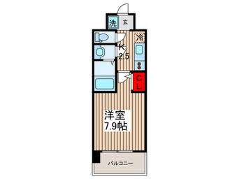 間取図 ラ－クガ－デン木場