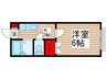 サマックスタカサゴ 1Kの間取り