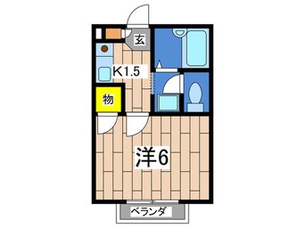 間取図 エクセレントプラザ