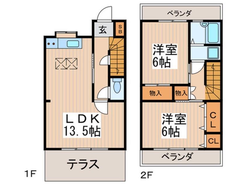 間取図 ハイツ善福寺