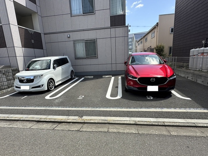 駐車場 向日葵