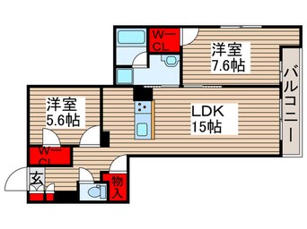 間取図 ディアコート西新井