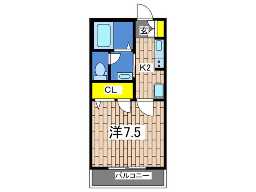 間取図 ラ・ルーチェⅠ