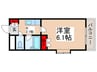コートアネックスⅡ 1Kの間取り