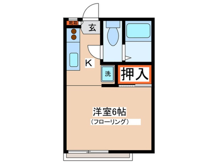 間取図 第一大塚ハイツ