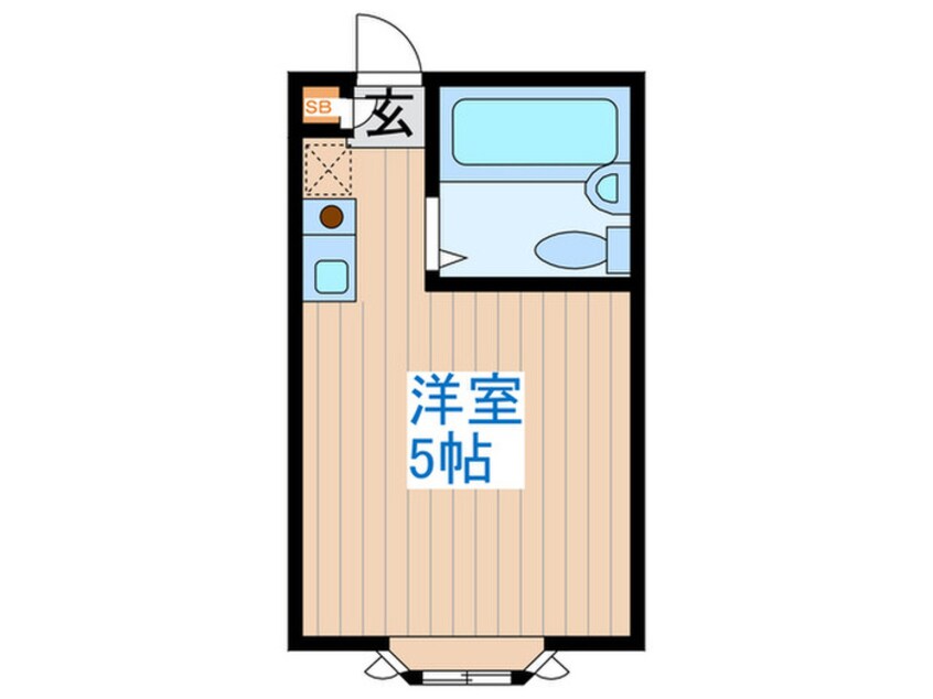 間取図 リリ－フ羽根木