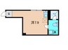 COCOFLAT武蔵小山Ⅱ 1Rの間取り