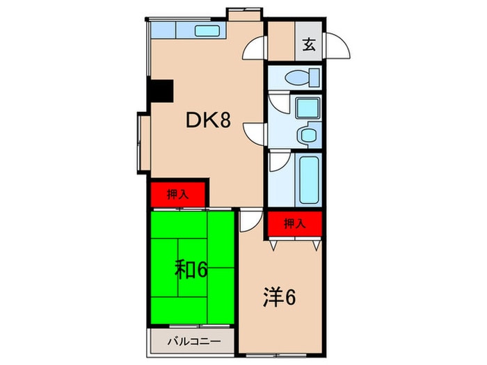 間取り図 ミヤザキ興産ビル