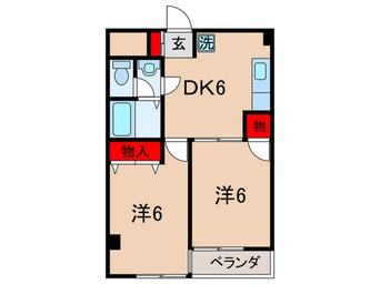 間取図 ミヤザキ興産ビル