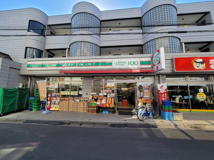 ローソンストア100　ひばりが丘北(コンビニ)まで3m ミヤザキ興産ビル