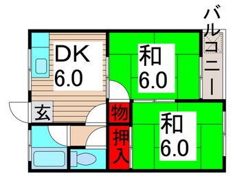 間取図 宇佐美荘