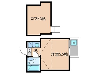 間取図 ジュネス大山