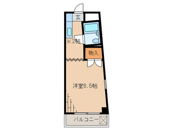 間取り図 タウンパレスコヤマ