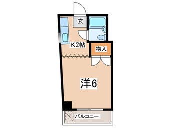 間取図 タウンパレスコヤマ