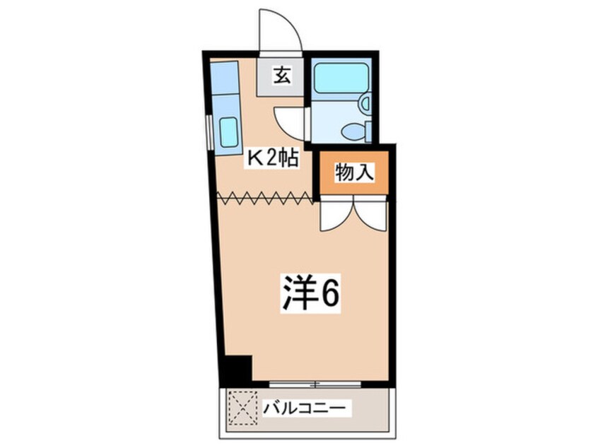 間取図 タウンパレスコヤマ