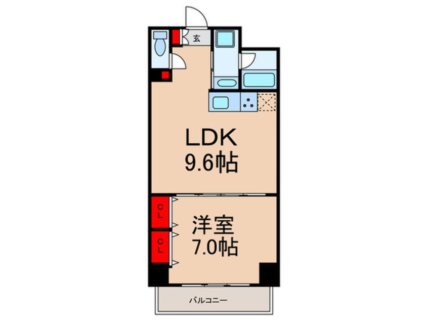 間取図 ＰＡＴＨ日本橋人形町