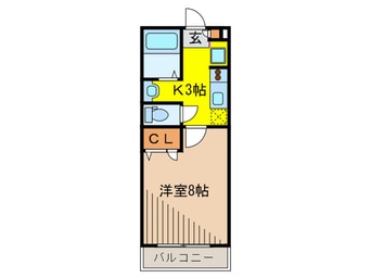 間取図 ラ・メゾン・エスポワ－ル