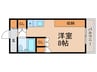 ブレアハウス 1Rの間取り