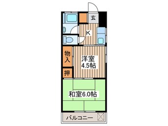 間取図 第2田中屋ビル