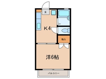 間取図 ハイツカーメル