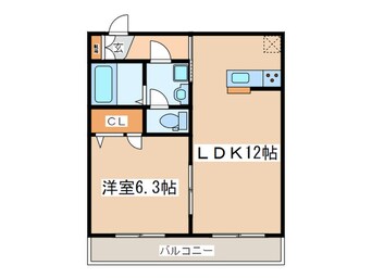 間取図 PEAR　PARK３