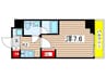 GENOVIA木場skygarden(601) 1Kの間取り