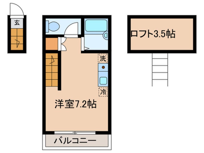 間取図 アエルパレス成城