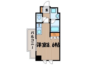 間取図 コンフォリア笹塚