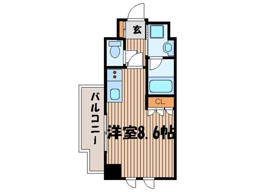 間取図 コンフォリア笹塚