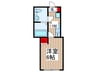 KEIAI RESIDENCE 北戸田 1Kの間取り