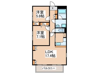 間取図 アインスグラーツ