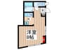 エスティ－ム平井 1Kの間取り