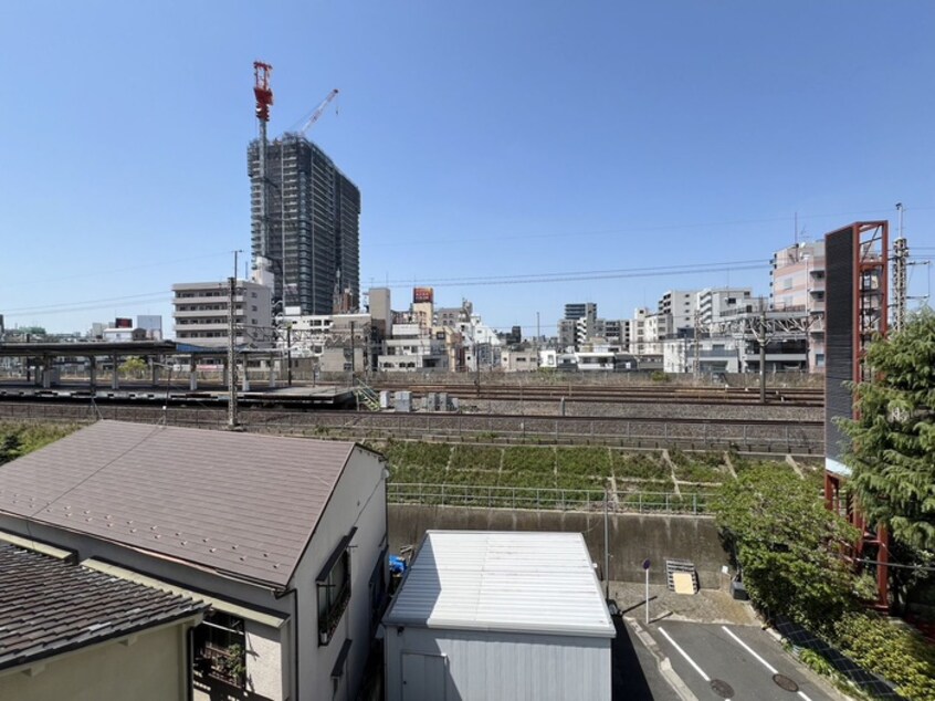 室内からの展望 エスティ－ム平井