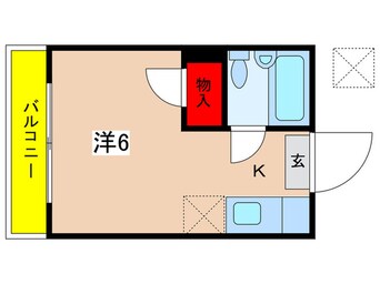 間取図 フラワ－ハイツＡ棟