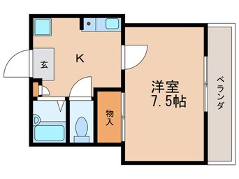 間取図 ハイツ・フローラ