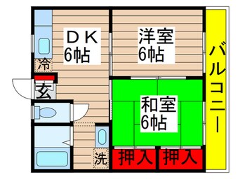 間取図 ソワサント成田