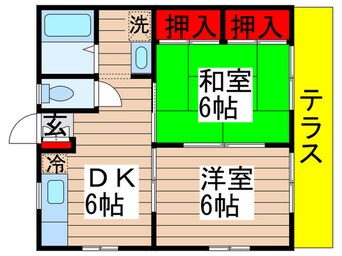 間取図 ソワサント成田