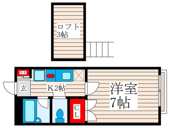 間取り図 ライフガ－デン西一之江Ⅴ