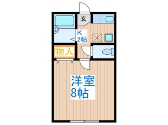 間取図 コ－ラルハイツ