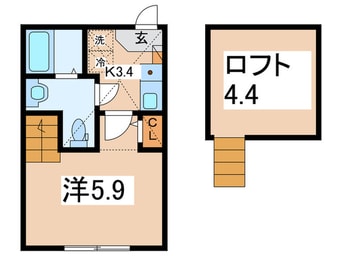 間取図 Tina 小田急相模原