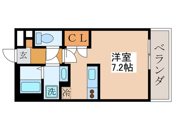 間取り図 ル・ボワ武蔵境