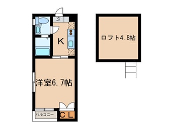 間取図 キャスルつつじヶ丘