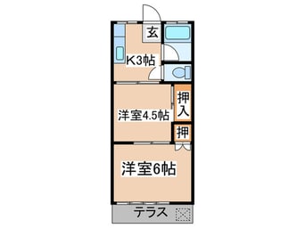 間取図 第２山口荘