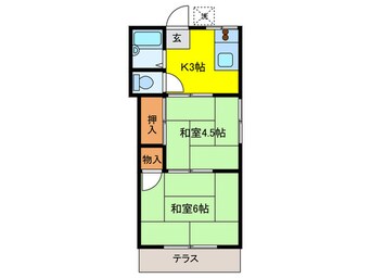 間取図 レピュート志茂